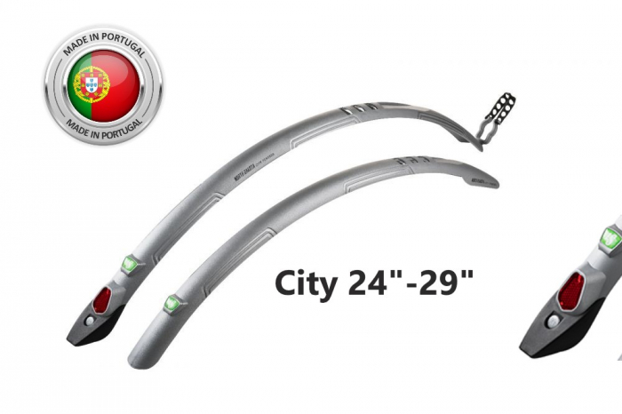Set Aparatori Noroi LASALLE SPORTS North Dakota 24"-29" Grey [1]