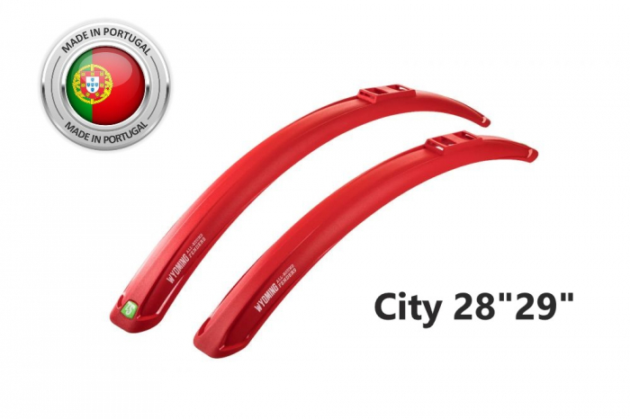 Set Aparatori Noroi LASALLE SPORTS Wyoming 28"-29" Rosu [1]