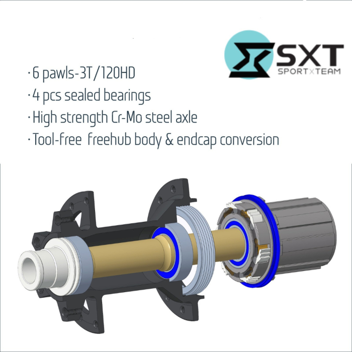 Set Butuci  Boost SXT180-R97 -32H -Negru [3]