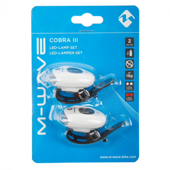 Set Flash cu Baterii M-WAVE  ,,COBRA III" [2]