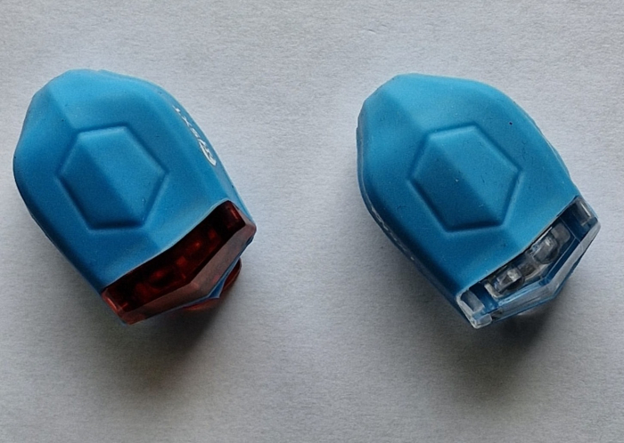 Set Flash cu Baterii SXT (Silicone) Albastru [3]