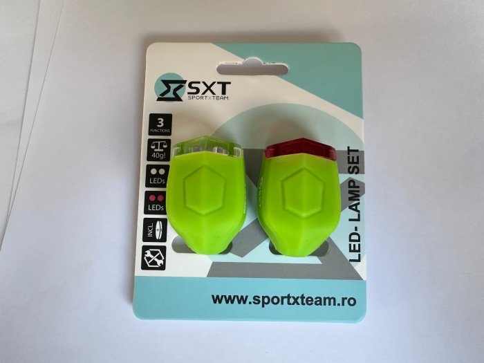 Set Flash cu Baterii SXT (silicone) Verde Lime [4]