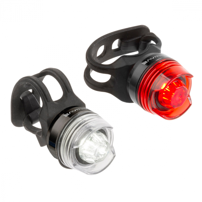 Set lumini cu baterii M-WAVE "APOLLON MINI A" [1]