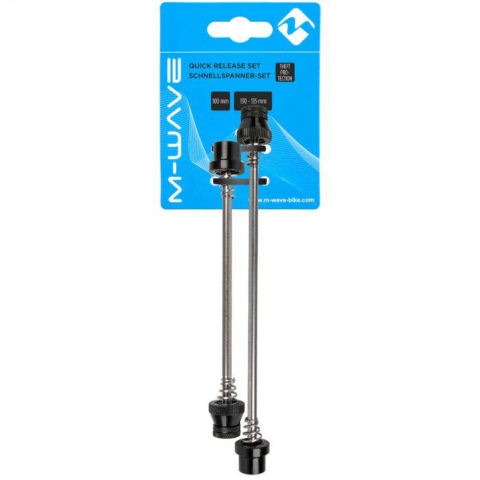 Set QR Antifurt M-WAVE - Negru [2]