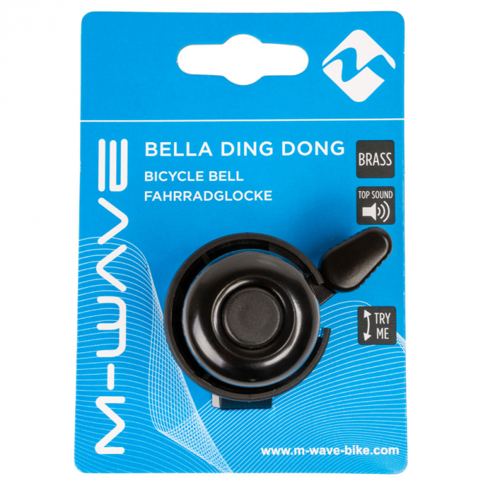 Sonerie M-WAVE BELLA DING-DONG Negru [2]