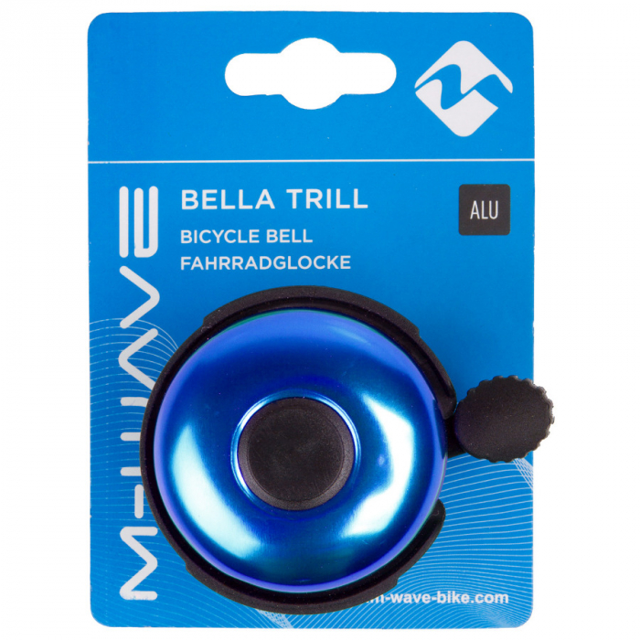Sonerie M-WAVE BELLA TRILL  Albastru Anodizat [2]