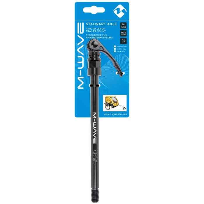 Thru Axle M-WAVE 142-148 mm SHIMANO P.F- 1.5 mm [2]