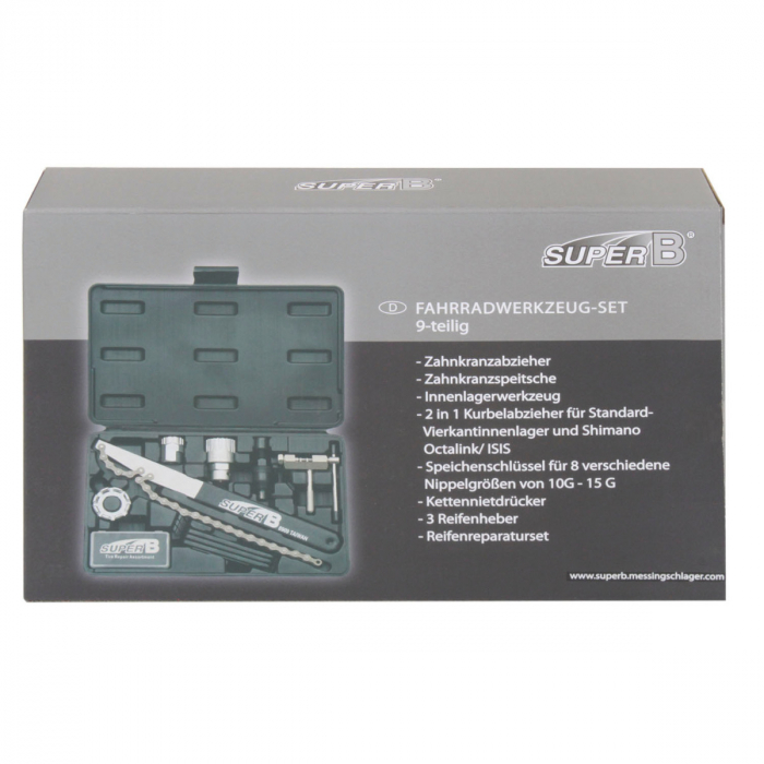 Trusa Scule SUPER B  Bike Tool Kit  8 Piese [2]
