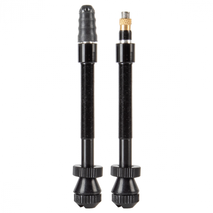 Valva Tubeless SXT Aluminiu 29-50mm Negru High Flow(1 buc) [2]