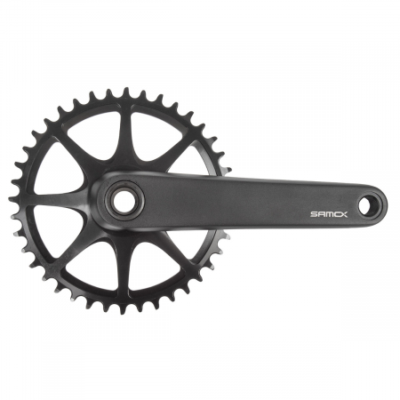 Angrenaj Pedalier SAMOX 40T-175 mm 1x9-12v Road/Gravel [2]
