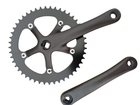 Angrenaj Pedalier  SXT 48 T Negru Aluminiu/Metal [2]