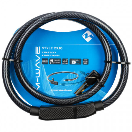 Antifurt cu Cheie Expandabil M-WAVE "STYLE 23.10" [1]
