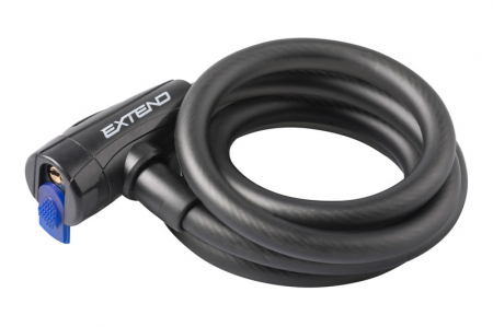 Antifurturi - Antifurt cu Cheie EXTEND CIRCON 15*1800 mm Negru 