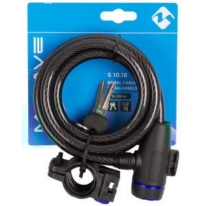 Antifurt cu Cheie M-WAVE  S 10.18  Negru [1]