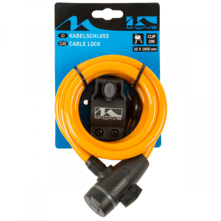 Antifurt cu Cheie M-WAVE  S 10.18  Orange [1]