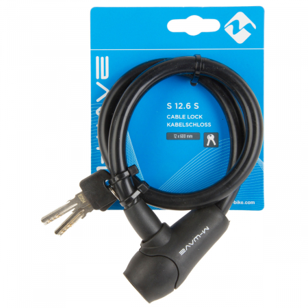 Antifurturi - Antifurt cu Cheie M-WAVE S 12.6 S   Negru