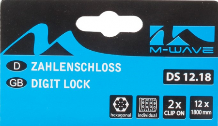 Antifurt Hexagonal cu Cifru M-WAVE  "DS 12.18" [4]