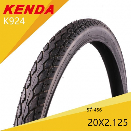 Anvelope/Jante  E-Bike - Anvelopa KENDA 22 x 2.125(57-456) K-924 E-Bike Negru