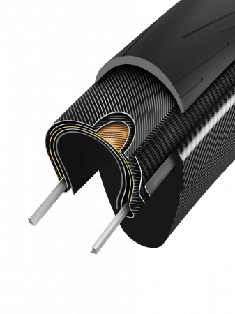Anvelopa VITTORIA  700 x 28C(28-622) RideArmor TLR Negru+Copper  [5]