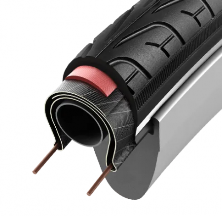 Anvelopa VITTORIA Urbano 700x35C(37-622) Negru 887g Rigid - banda reflectorizanta [3]