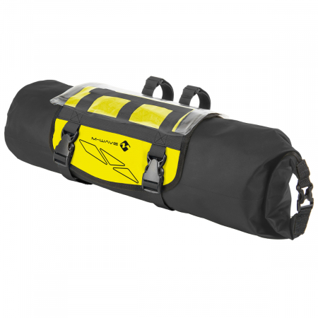 Accesorii - Bagaj Fata M-WAVE  BP FRONT Negru-Galben Neon