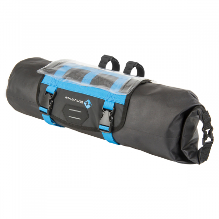 Bagaj Fata M-WAVE BP FRONT  Negru-Albastru [4]