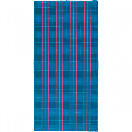 Echipament - Bandana M-WAVE Albastru/Rosu Squared