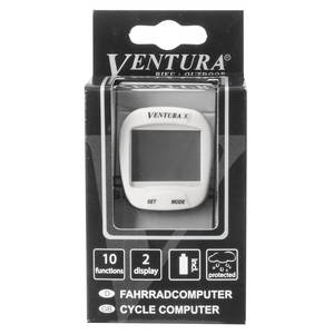 Bike Computer VENTURA  "X"  10 Functii   Alb [1]