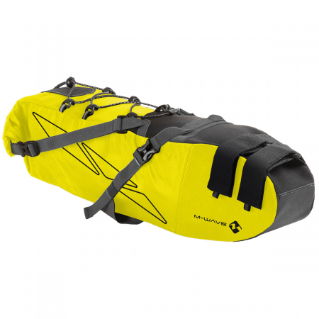 Accesorii - Borseta Sa  M-WAVE BP SADDLE - L Galben Neon/Negru