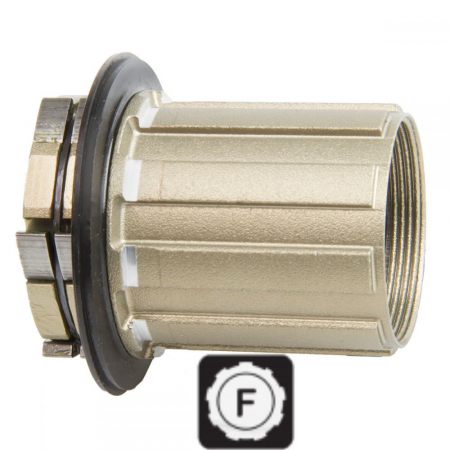 Butuci Roata - Caseta Butuc NOVATEC (F) SH Aluminiu 3 pawls