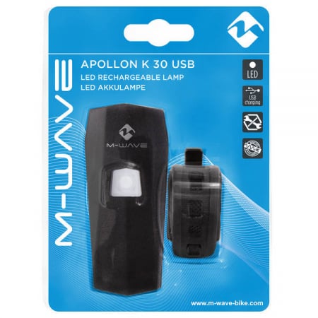 Far cu Acumulator M-WAVE APOLON K 30 USB  [1]