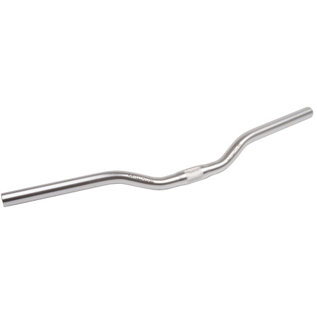 Ghidoane - Ghidon Touring/Trekking M-WAVE 600/25.4  mm Silver Anodizat