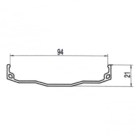 Janta Aluminiu  SXT FatBike 24-32H Negru [2]