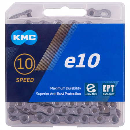 Lanturi - Lant E-Bike KMC E-10 -EPT Silver 10 V  136 Zale