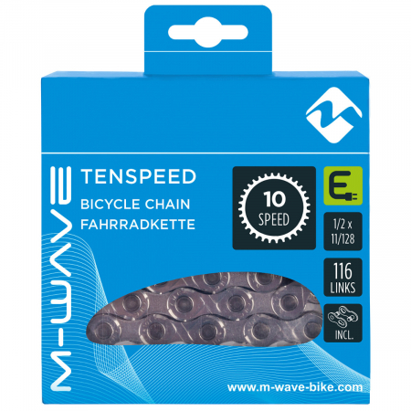 Lanturi - Lant E-Bike M-WAVE Tenspeed E- Bike  10 V Silver 116 z