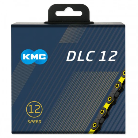 Piese - Lant KMC DLC 12 Negru - Galben 126 z