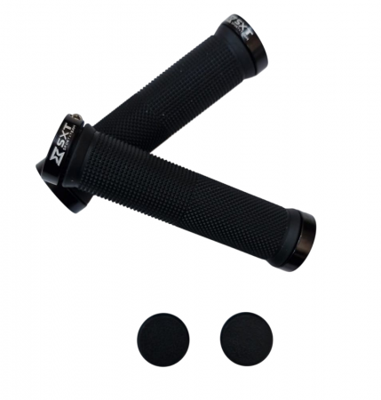 Mansoane MTB SXT ZN-002 - 130 mm Lock-On Dublu Negru [1]