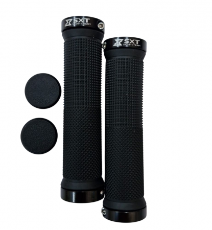Accesorii - Mansoane MTB SXT ZN-002 - 130 mm Lock-On Dublu Negru
