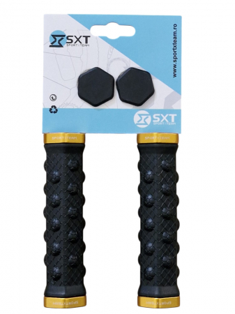 Accesorii - Mansoane SXT - GOALKEEPER Negru/Gold 130 mm