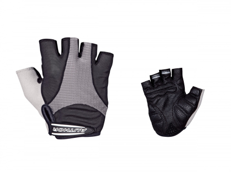 Echipament - Manusi Ciclism AUTHOR Men Elite Gel L Grey/Negru