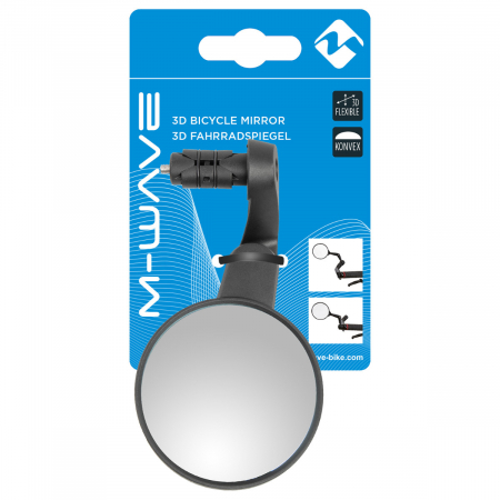 Oglinda Bicicleta M-WAVE SPY SPACE  LN XL- 62 mm [1]