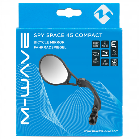 Oglinda M-WAVE Spy Space 45 Compact  Stanga 45 km/h [1]