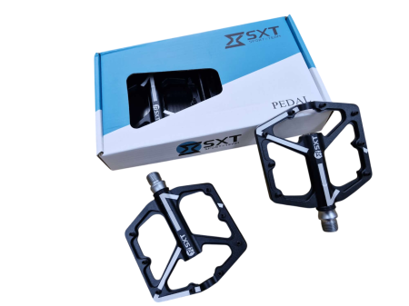 Pedale Aluminiu SXT ALNC- 1080 Negru 3 Rulmenti [3]