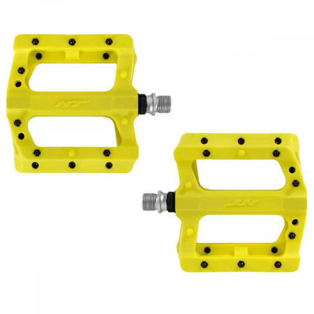 Pedale - Pedale HT PA01A- Galben Neon(793) Pini Detasabili