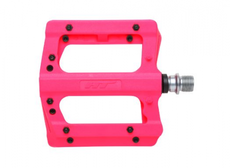 Pedale - Pedale HT PA01A-Roz Neon Pini Detasabili