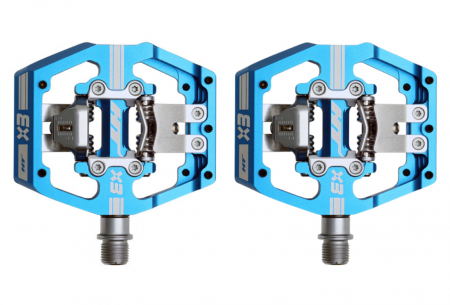 Accesorii Pedale -  Pedale HT X3 Albastru Marine