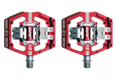 Accesorii Pedale - Pedale HT X3 Rosu