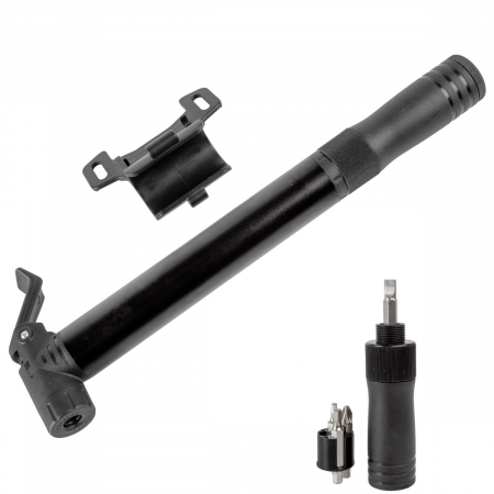 Scaune pentru Copii - Pompa Mini M-WAVE CTP cu MiniTool Negru Aluminiu