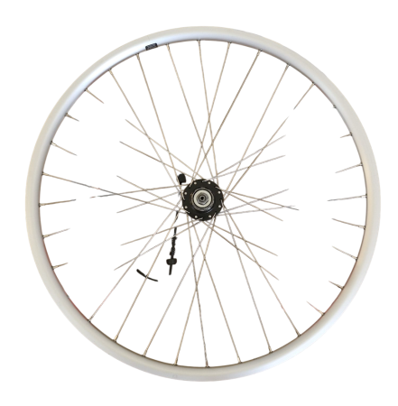 Roti Spate - Roata Spate 26"(559) x 32H MEDIUS - 2R Capsata  silver