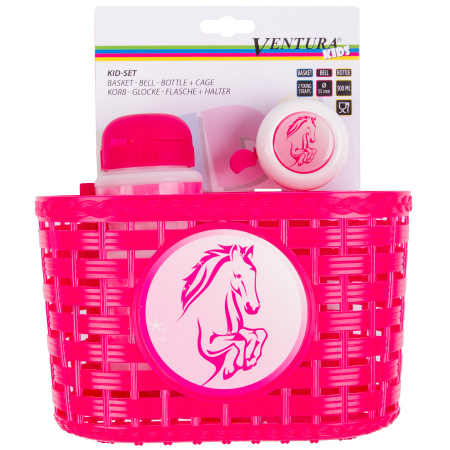 Set Accesorii Copii VENTURA Roz [1]